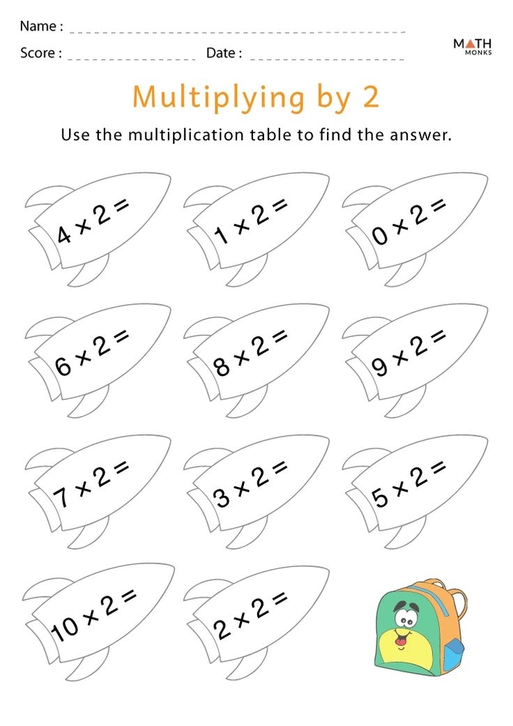 2 By 2 Multiplication Worksheets Planner Hexagon