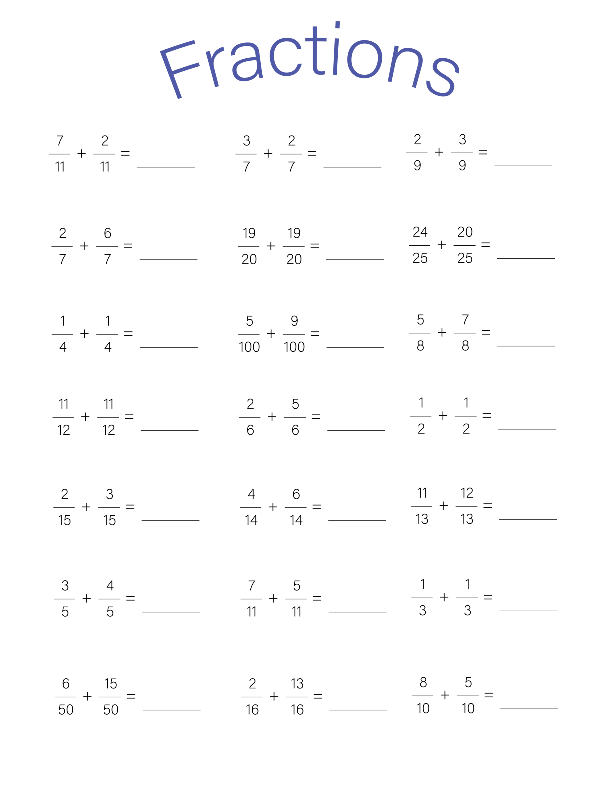 4th Grade Math Worksheets Archives Printerfriendly