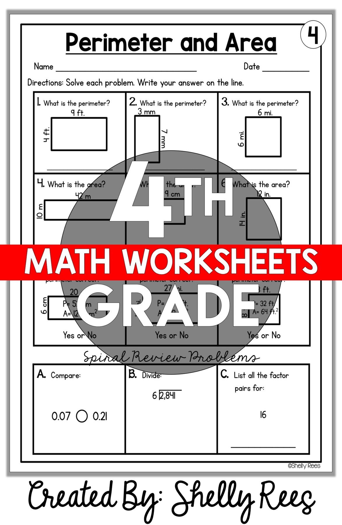 4th Grade Math Worksheets Free And Printable Appletastic Learning 4th Grade Math Worksheets Free And Printable Appletastic Learning