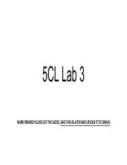 5CL Lab 3 Worksheet pdf 5CL Lab 3 Katherine Gomez WHEN FINISHED 