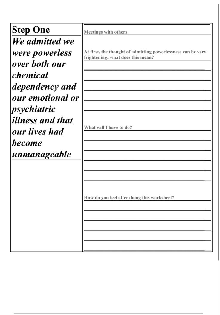 Aa Step 1 Printable Pdf