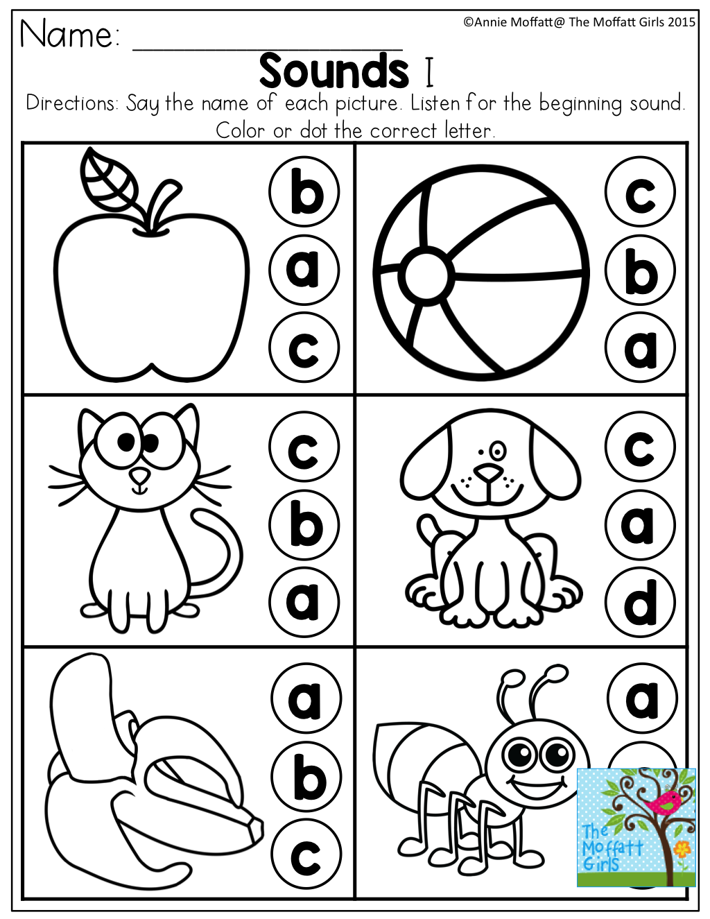 Beginning Letter Sound Activities Beginning Letter Sound Activities