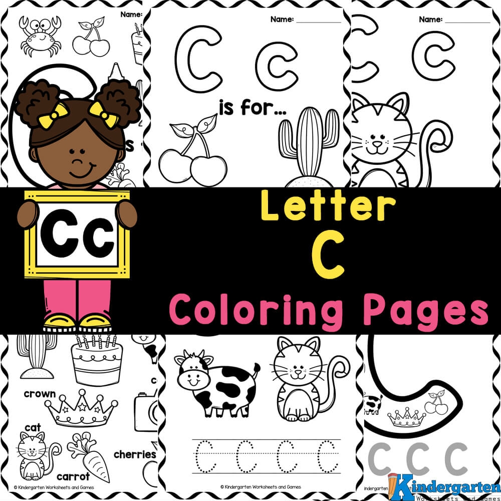 C Coloring Pages Preschool