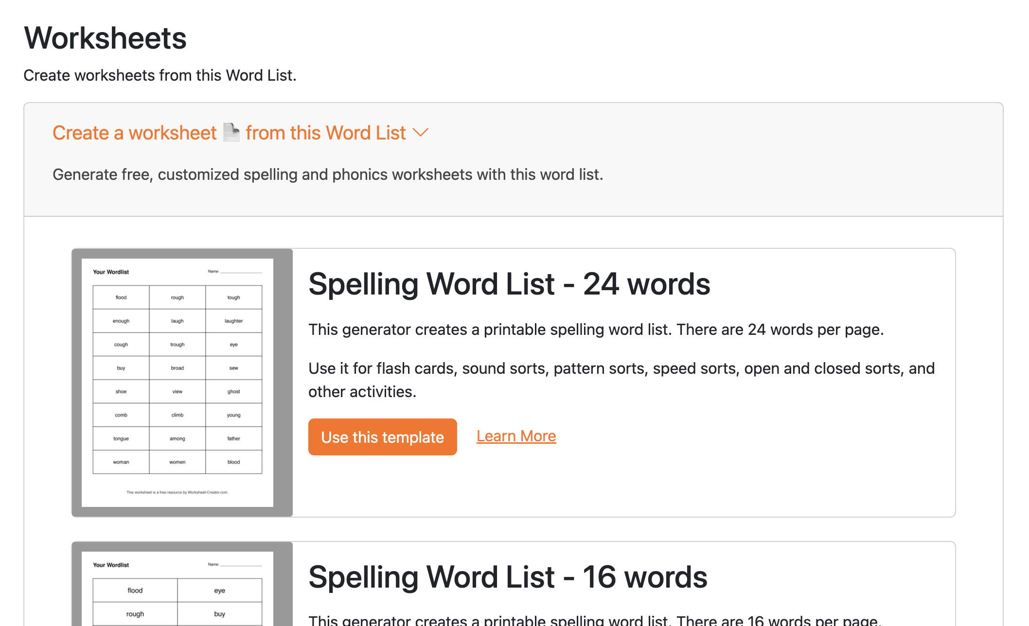  Create Spelling phonics Worksheets In Seconds With Worksheet Creator 