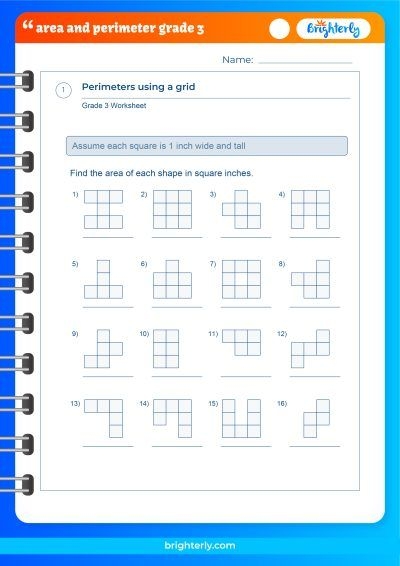 FREE Area And Perimeter Worksheets Grade 3 PDFs Brighterly