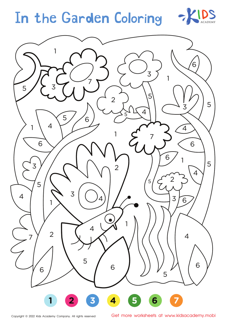 Free Coloring By Numbers Printables For Grade 1