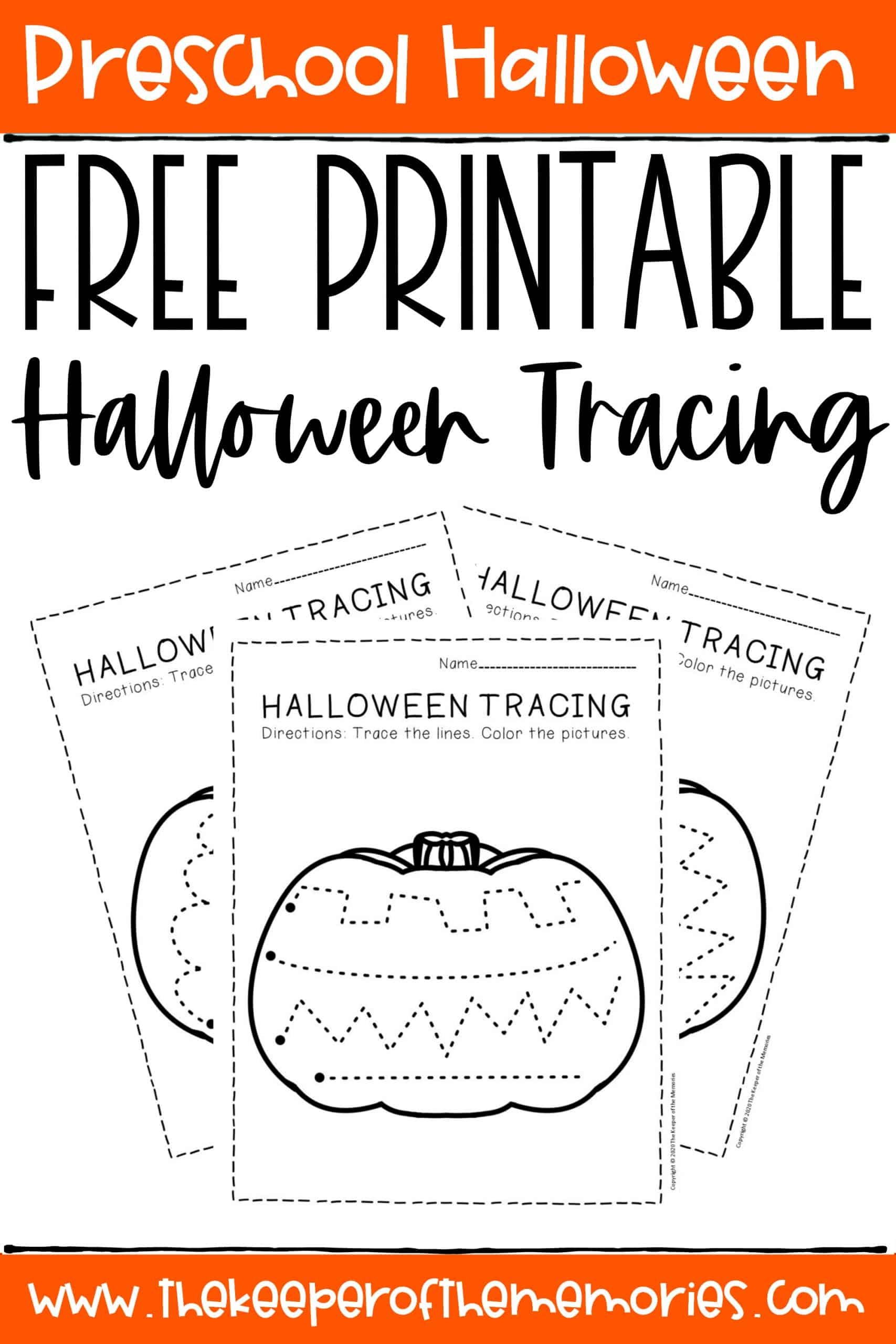 Free Kindergarten Halloween Worksheets Worksheet24
