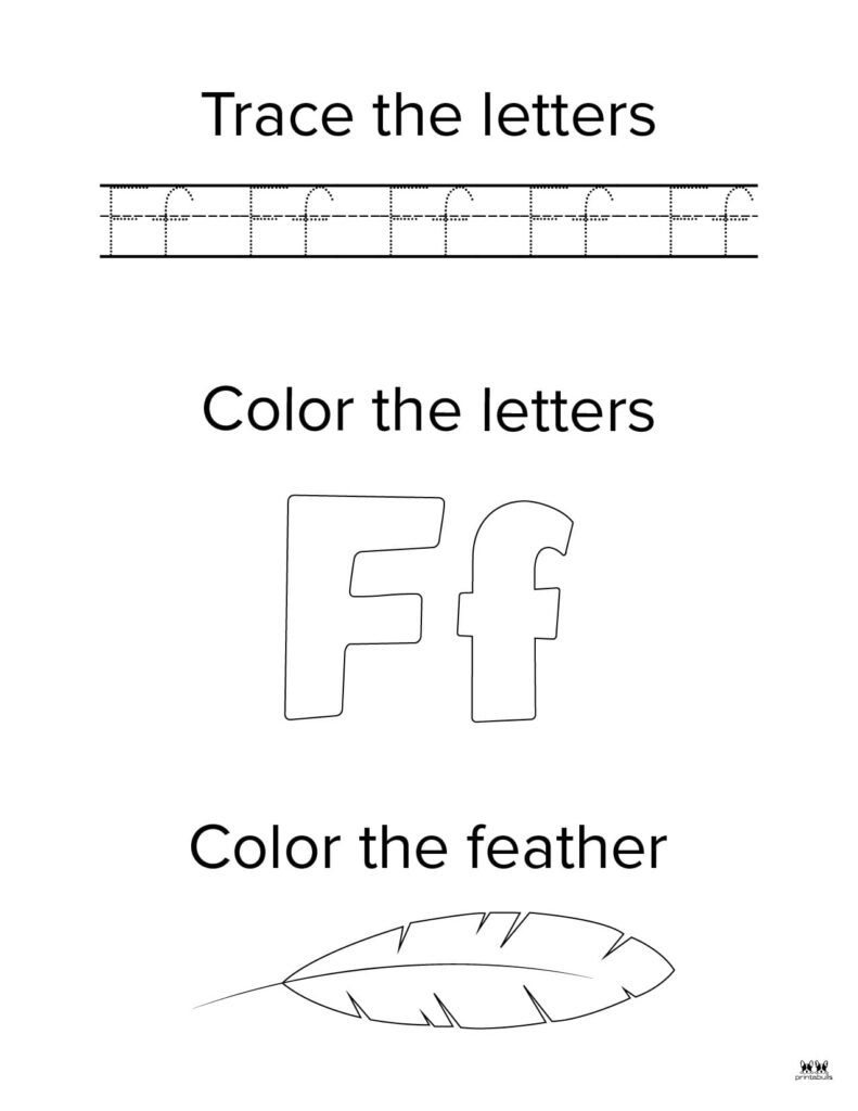 Free Printable Preschool Worksheets Letter F 30 Free Printable Letter