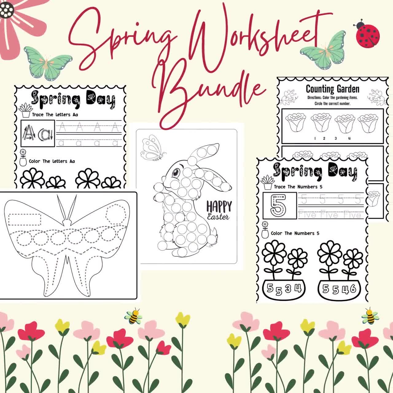 Free Printable Spring Worksheets Free Printables Hub
