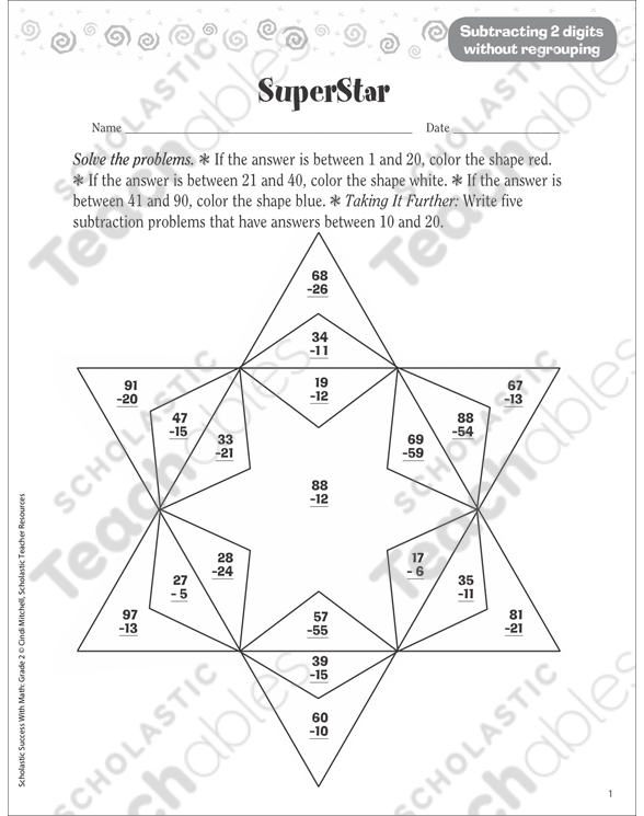Free Super Star Math Worksheet Answers Download Free Super Star Math 