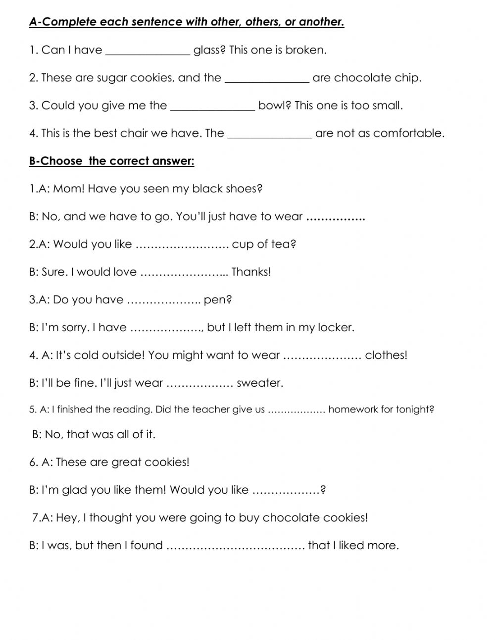 From One Form To Another Worksheets