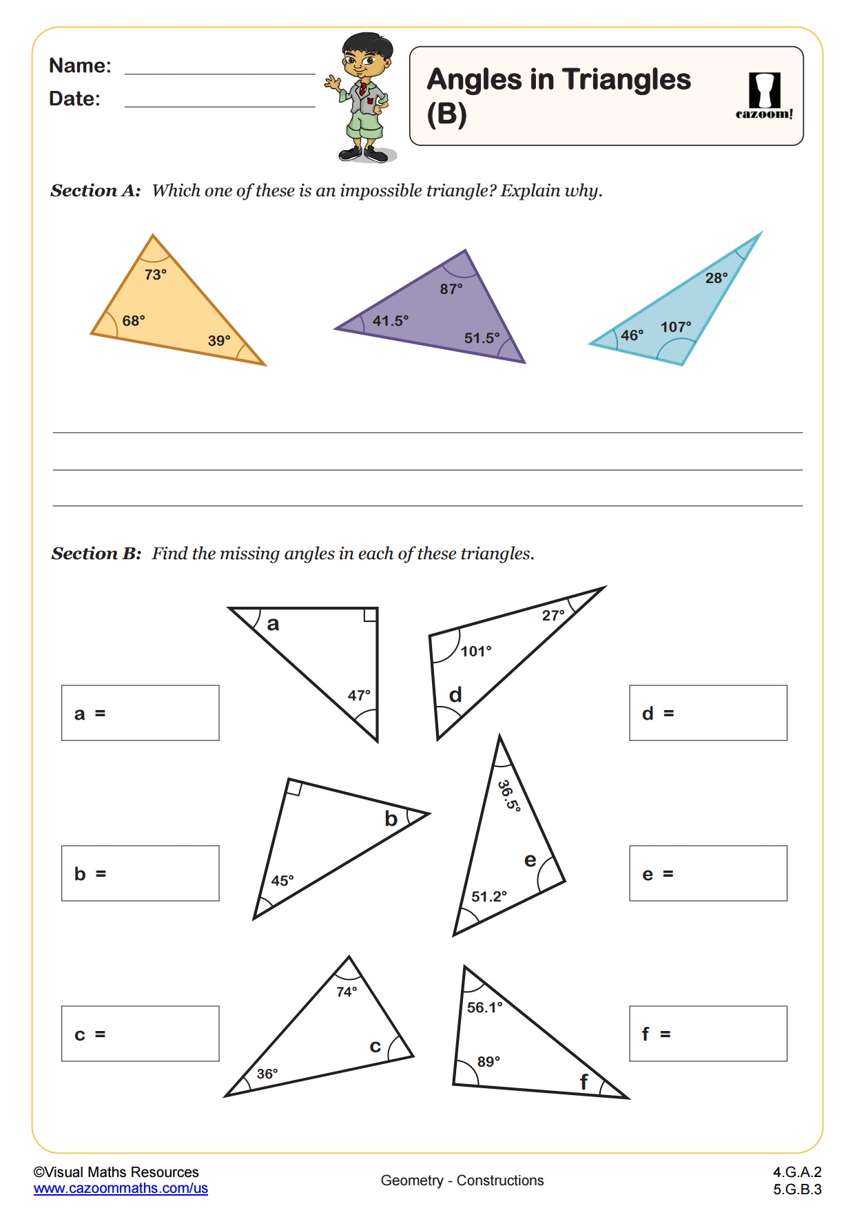 Fun And Engaging Fourth Grade Geometry Worksheets
