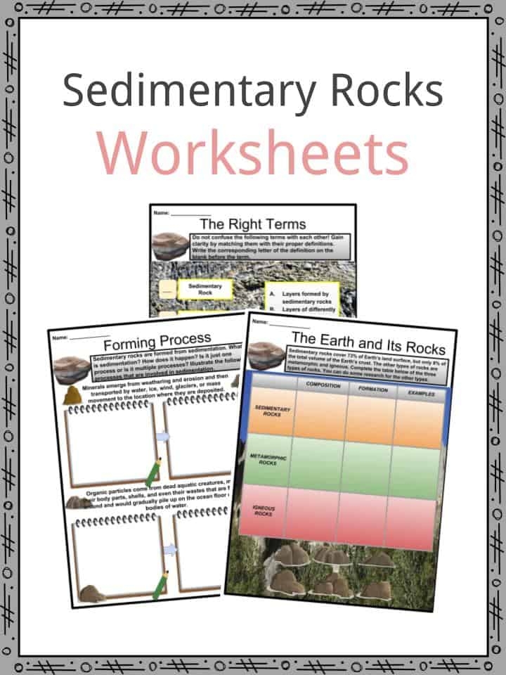 Geotour Worksheet F Sedimentary Rocks Printable Word Searches