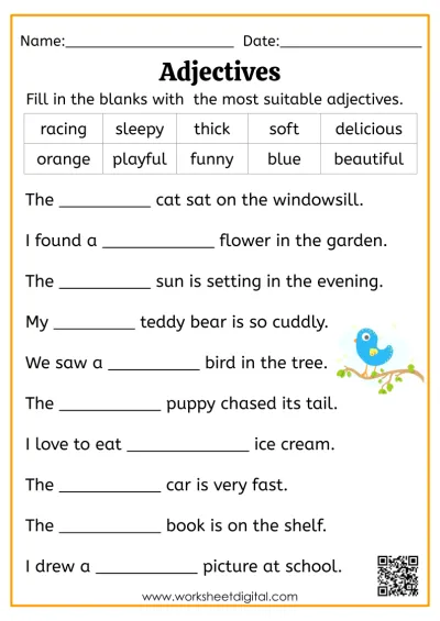 Grade 3 English Worksheet Digital Worksheets Library