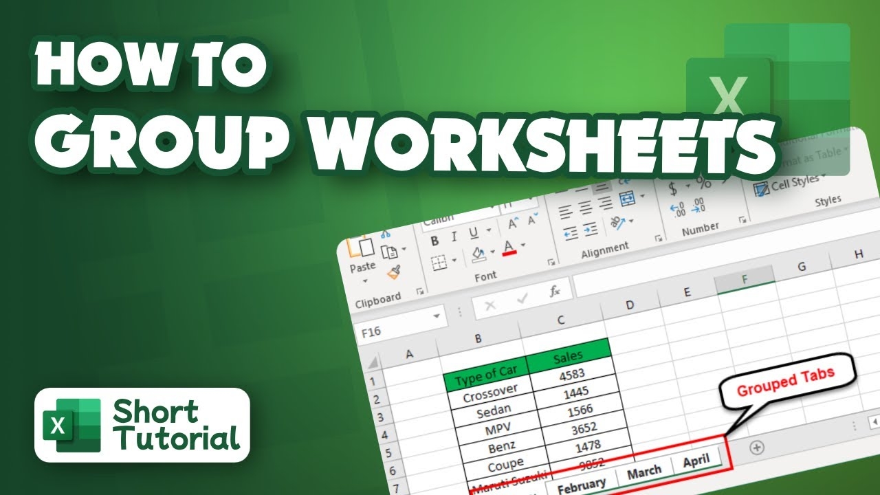 How To Group Worksheets In Excel 2024 Initial Solution YouTube