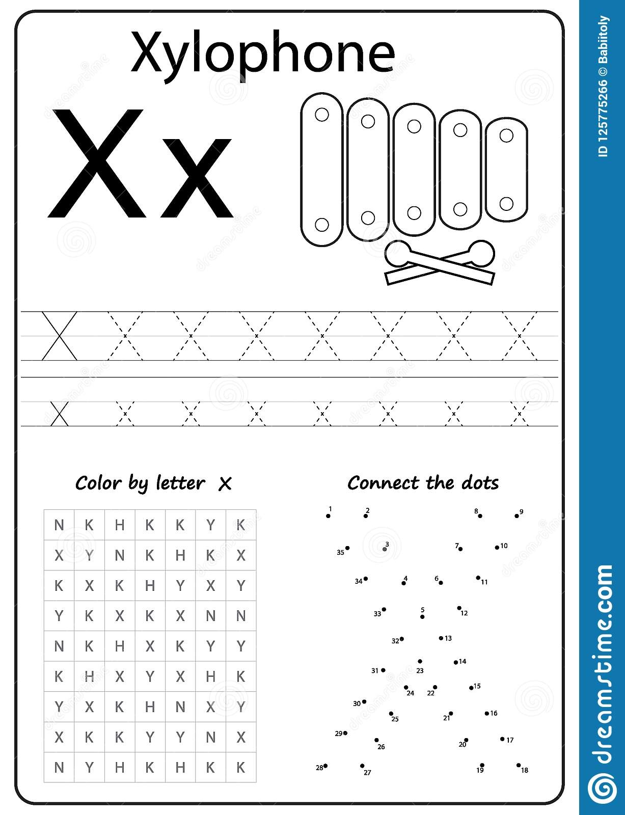 Letter X Worksheets AlphabetWorksheetsFree