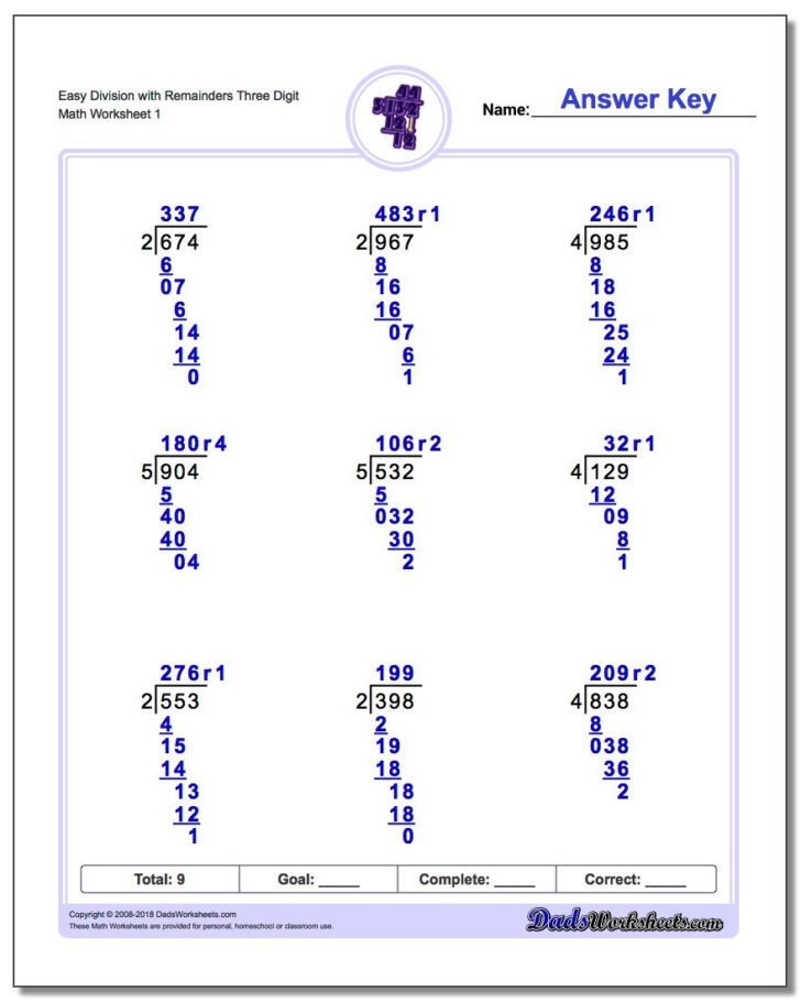 Long Division Worksheets Grade 5 With Remainders Long Division Worksheets