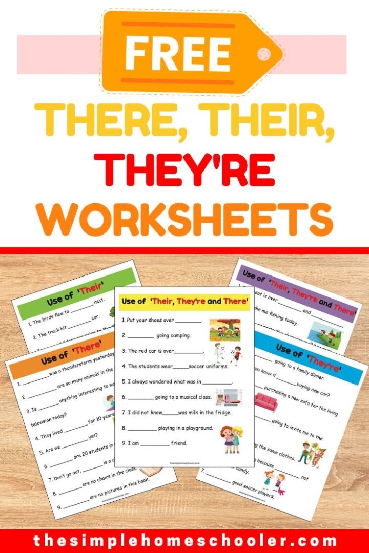 Mastering There Their And They 39 re Free Worksheet Packet The 