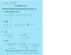 MAT 1033 Fall 2014 Test 1 Key pdf B wa Wllfcfw MAT 1033 Fall 2014 