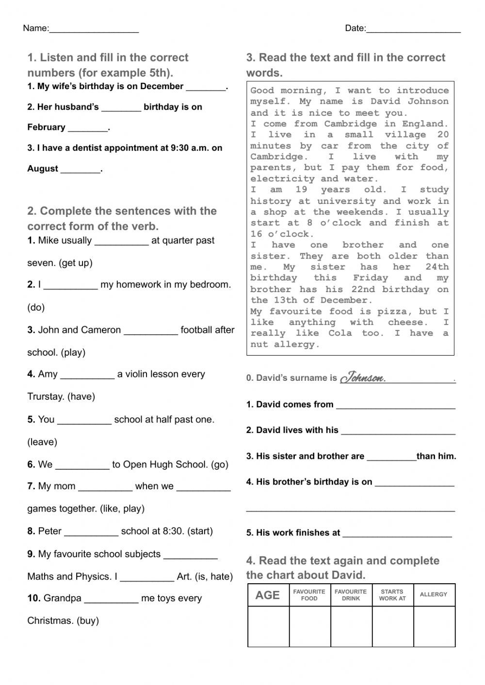 Paso Corto Worksheet Answers Printable Word Searches