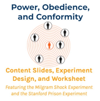 Power Obedience And Conformity Lesson Slides And Worksheet TPT