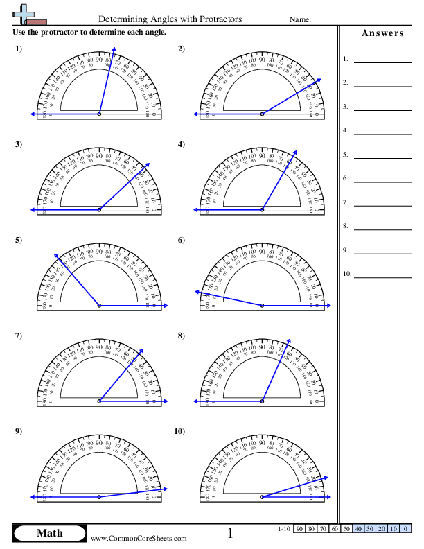 Protractor Measurement Worksheets teacher Made Twinkl Worksheets 