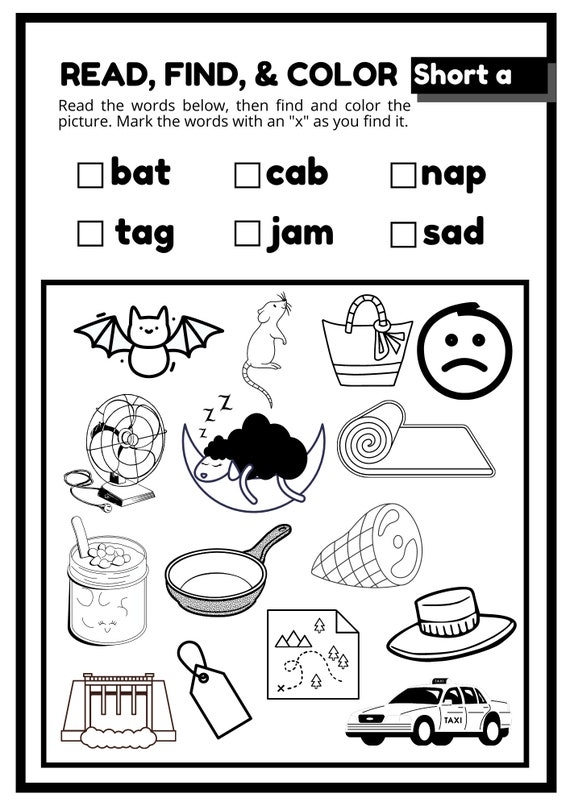 Short Vowels PDF Download Free Worksheetszone Worksheets Library