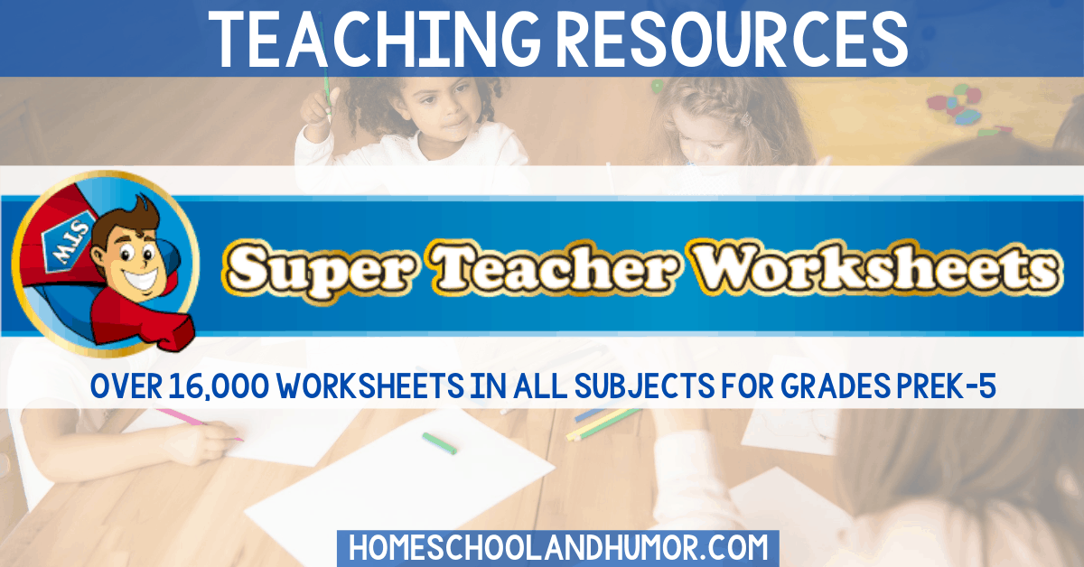 Super Teacher Worksheets Printable Worksheets For Kids 