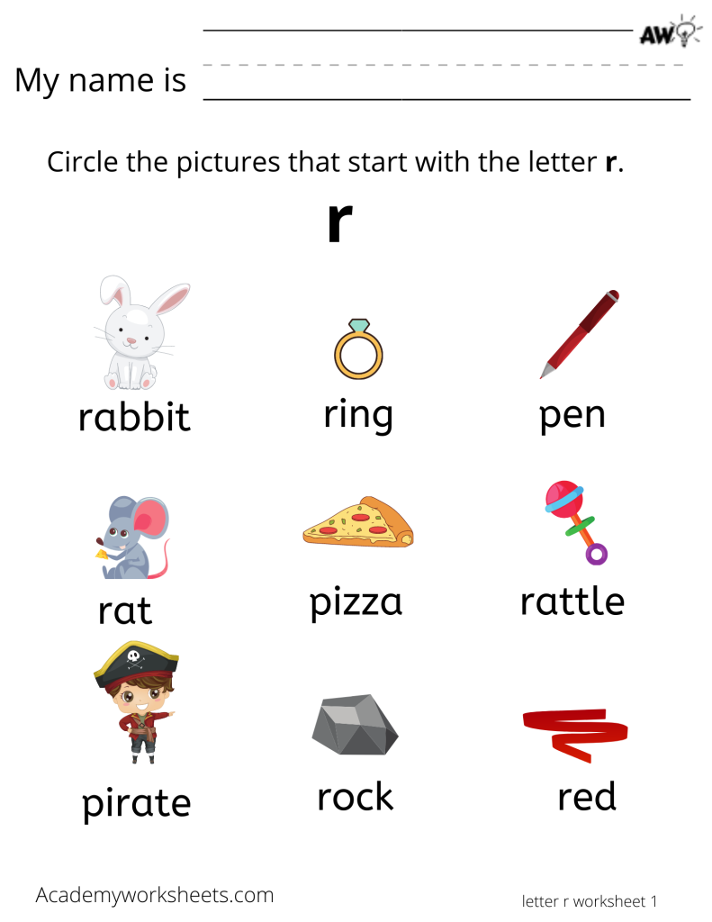 The Letter R Worksheet Trace Alphabets Small Letter 39 r 39 Free