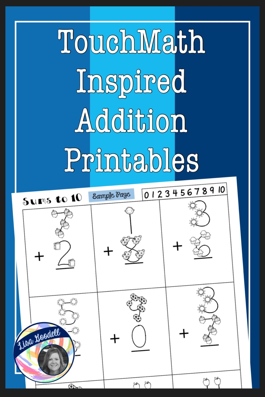 Touch Point Math Addition Worksheet Engaging Math Practice For Kids