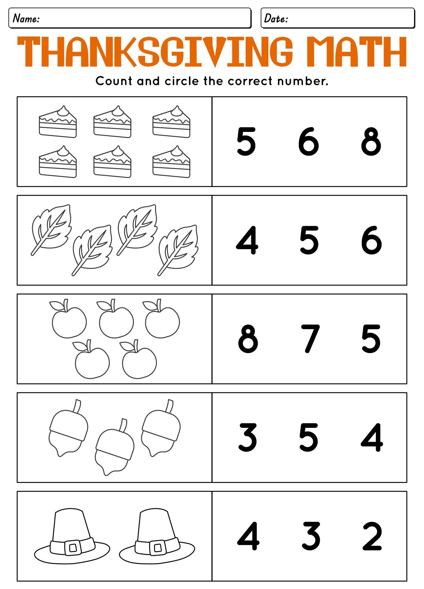 Unleash Thanksgiving Math Mastery With Engaging Worksheets