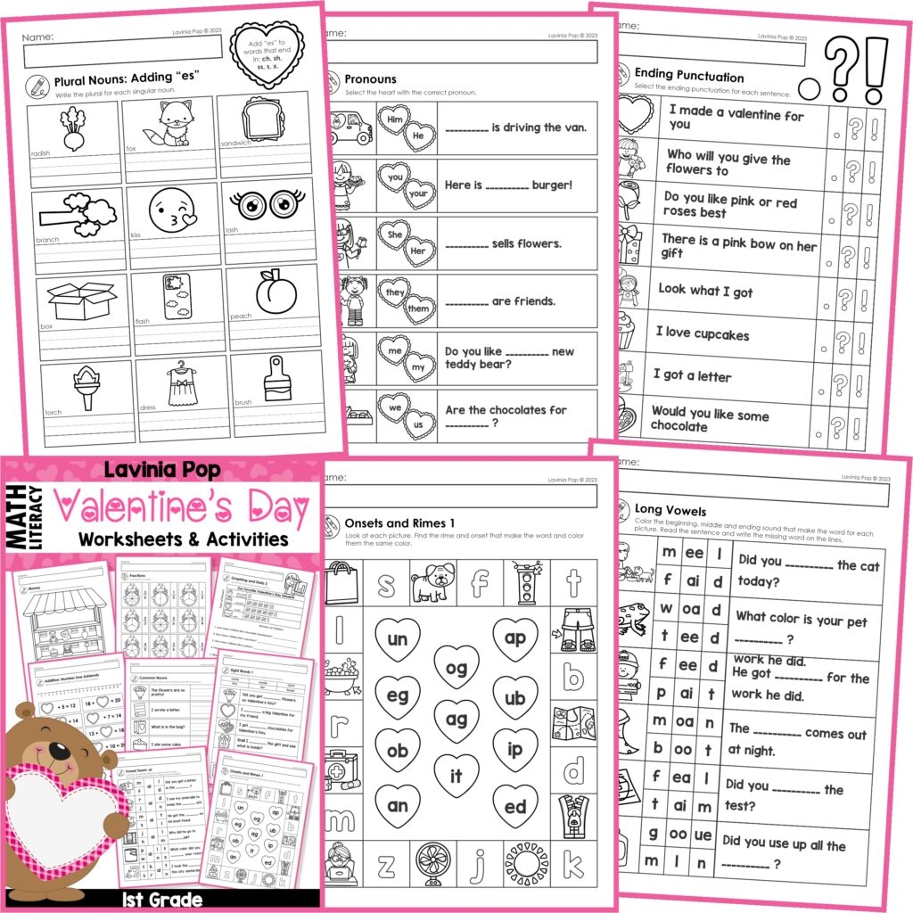 Valentine Worksheets Valentine 39 s Day Preschool Worksheets The