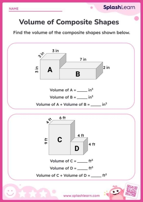 Volume Worksheets Free Printable SplashLearn