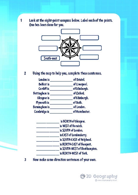 10 Free Geography Worksheets To Explore The World ALL ESL 