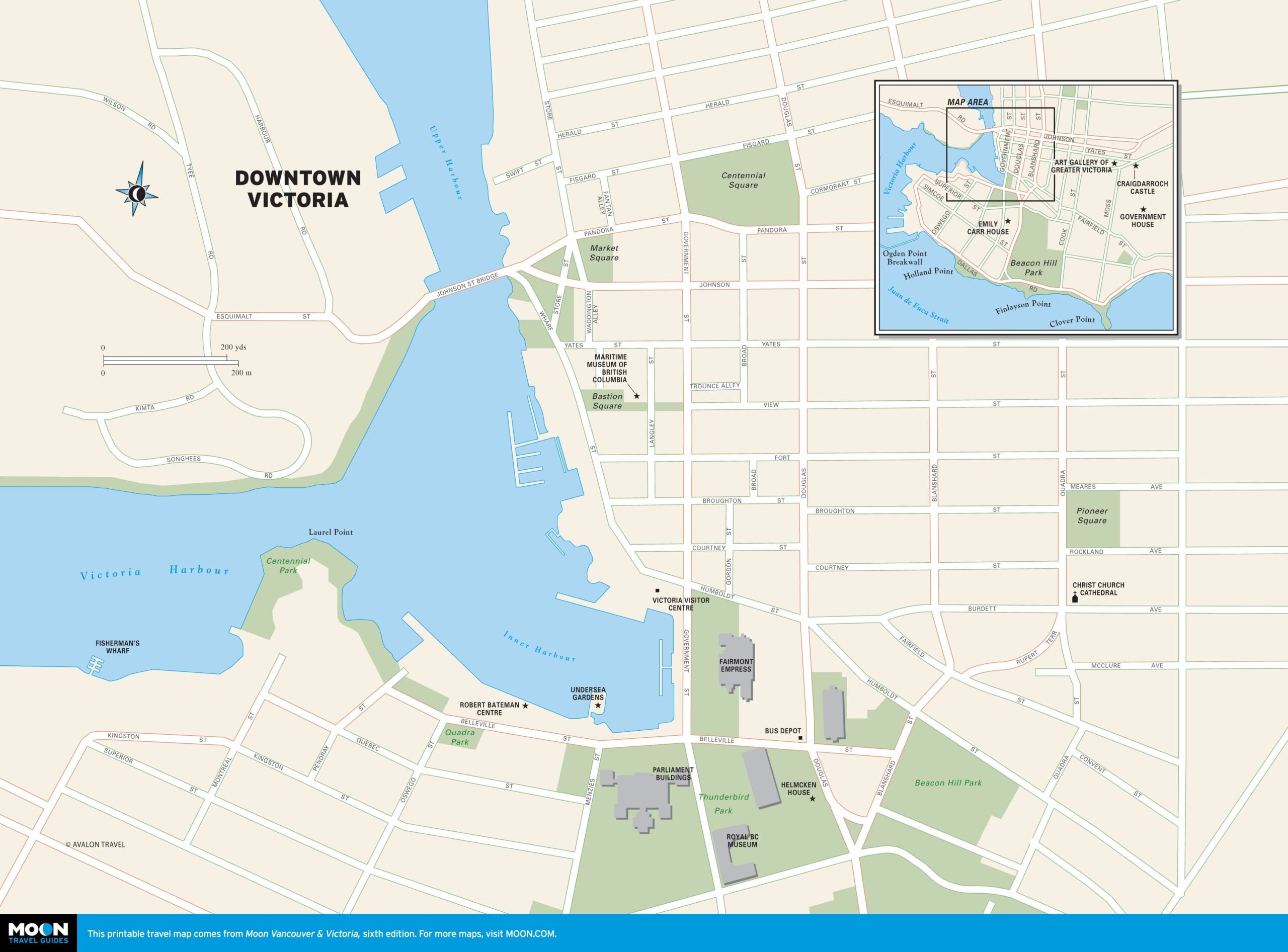 10 Fresh Printable Map Victoria Bc Printable Map