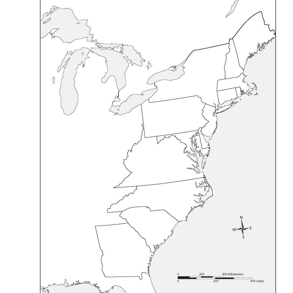 Blank Map Of 13 Colonies Printable We Love Printables
