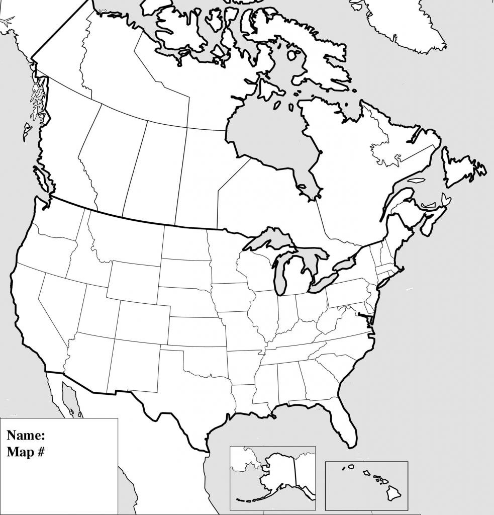 Blank Map Of Usa And Canada And Travel Information Download Free 