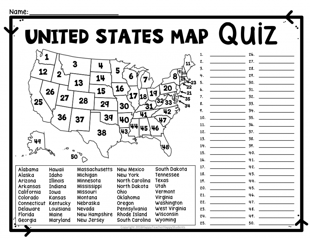 Blank Us State Map Printable Us 50 2 Awesome Us 50 State Map Us Map 