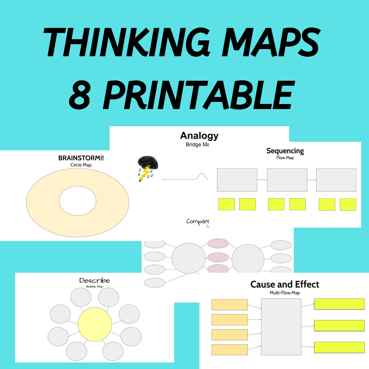 Brainstorming Map Printable
