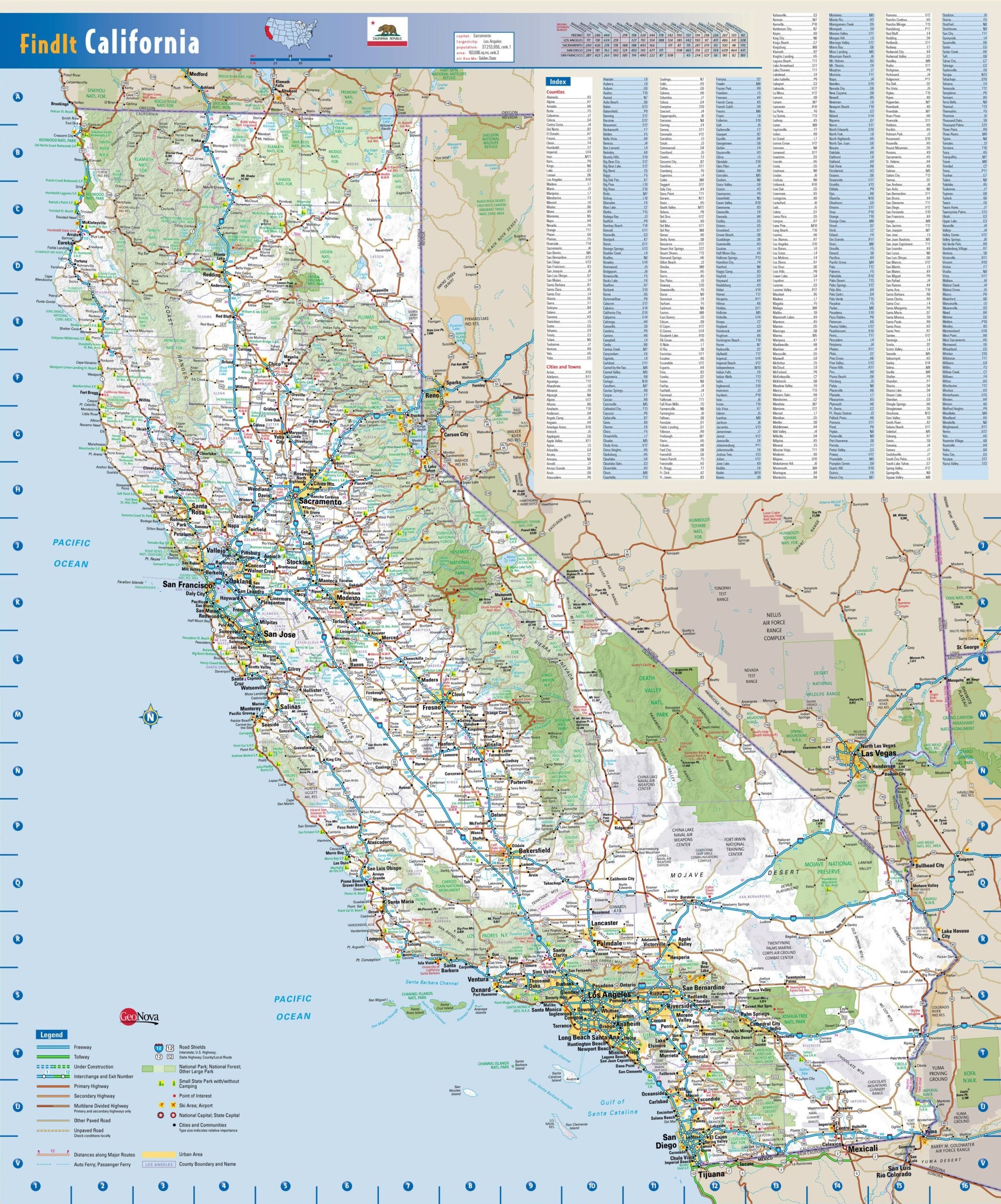 California City Map Printable Free Printable Map