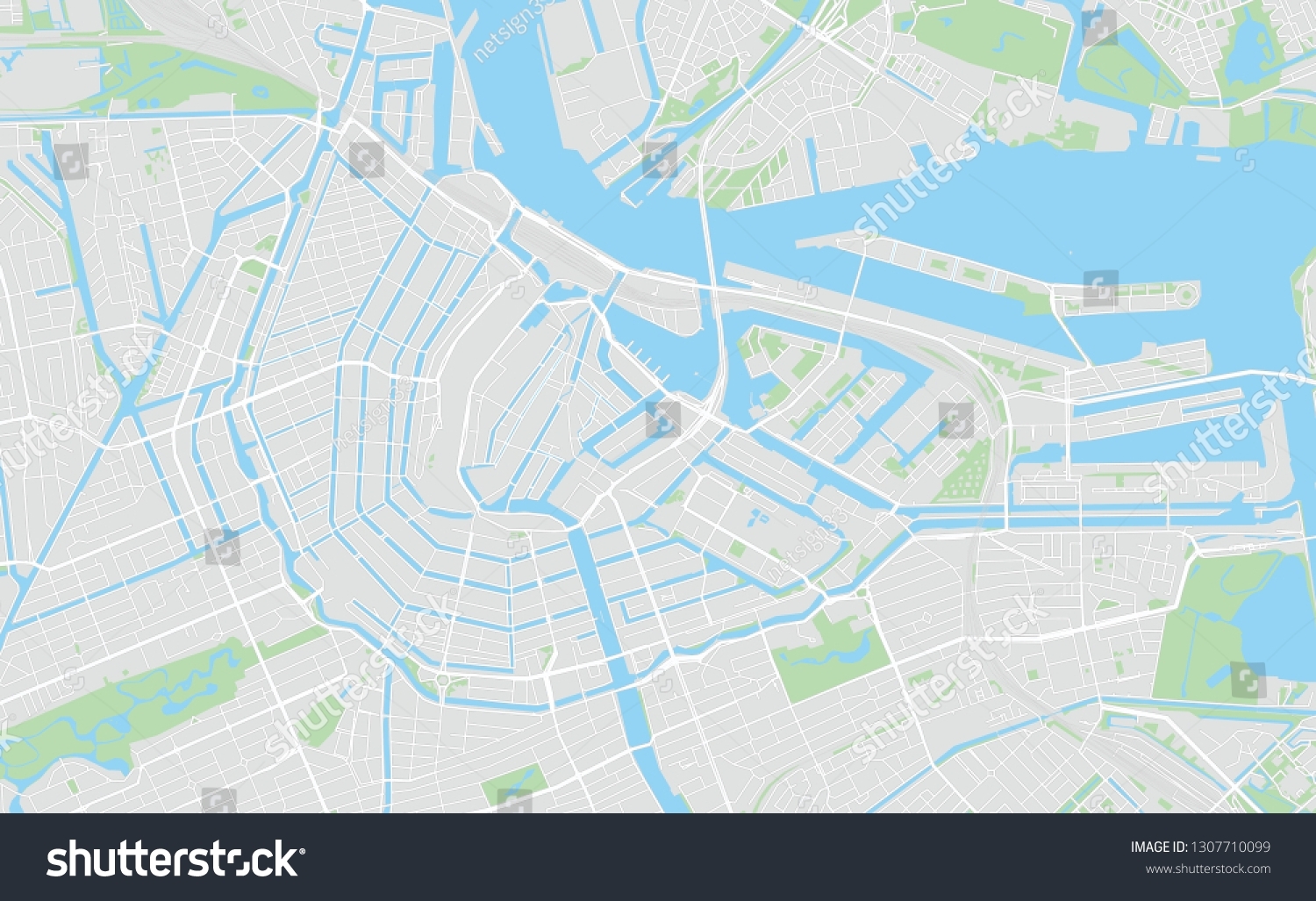 City Map Amsterdam Printable Free Printable Map