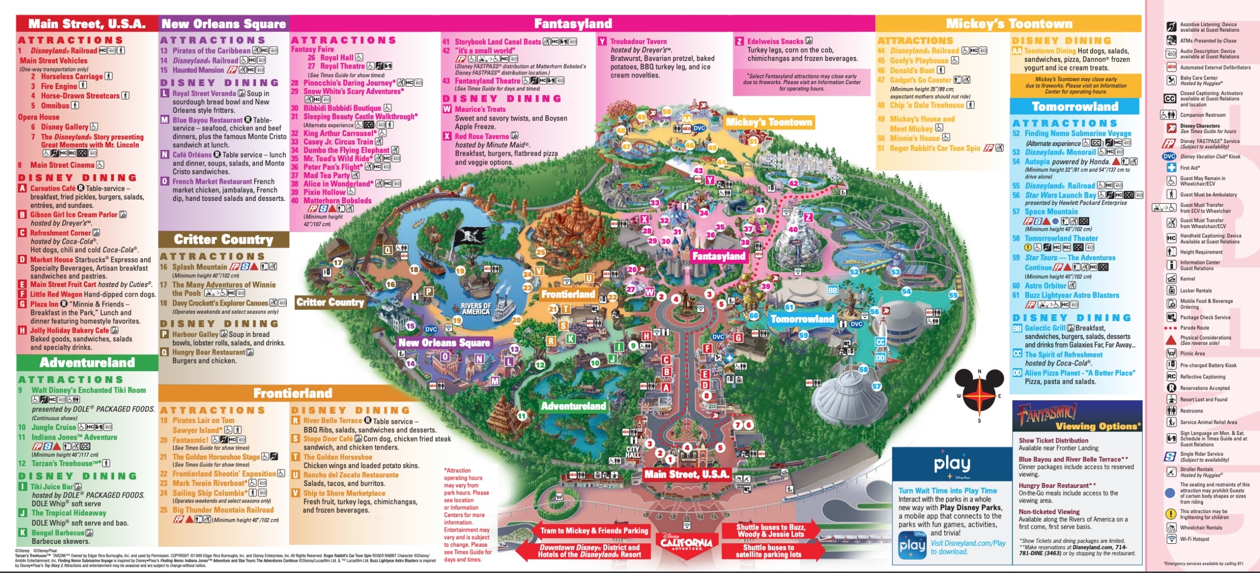 Disney Park Maps Printable