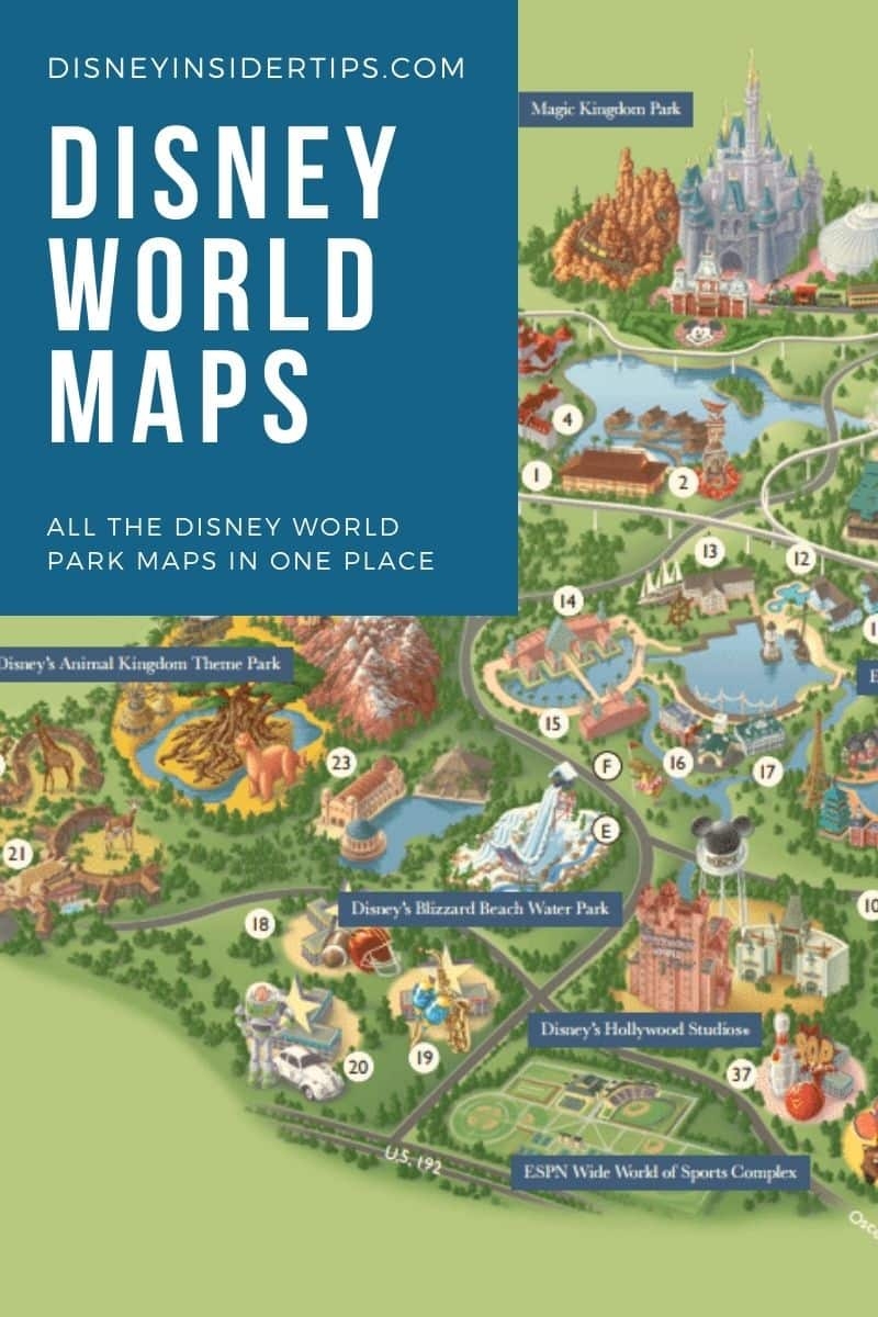 Disney World Maps Printable Disney World Maps