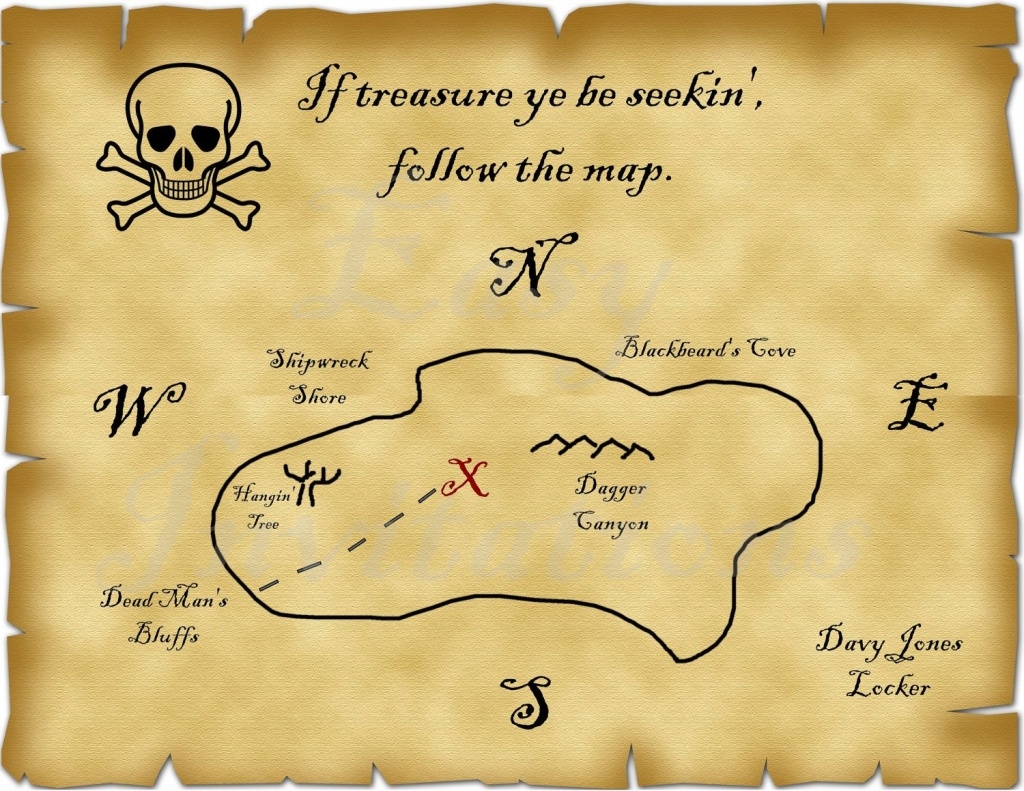 Downloadable Free Printable Treasure Map Pdf