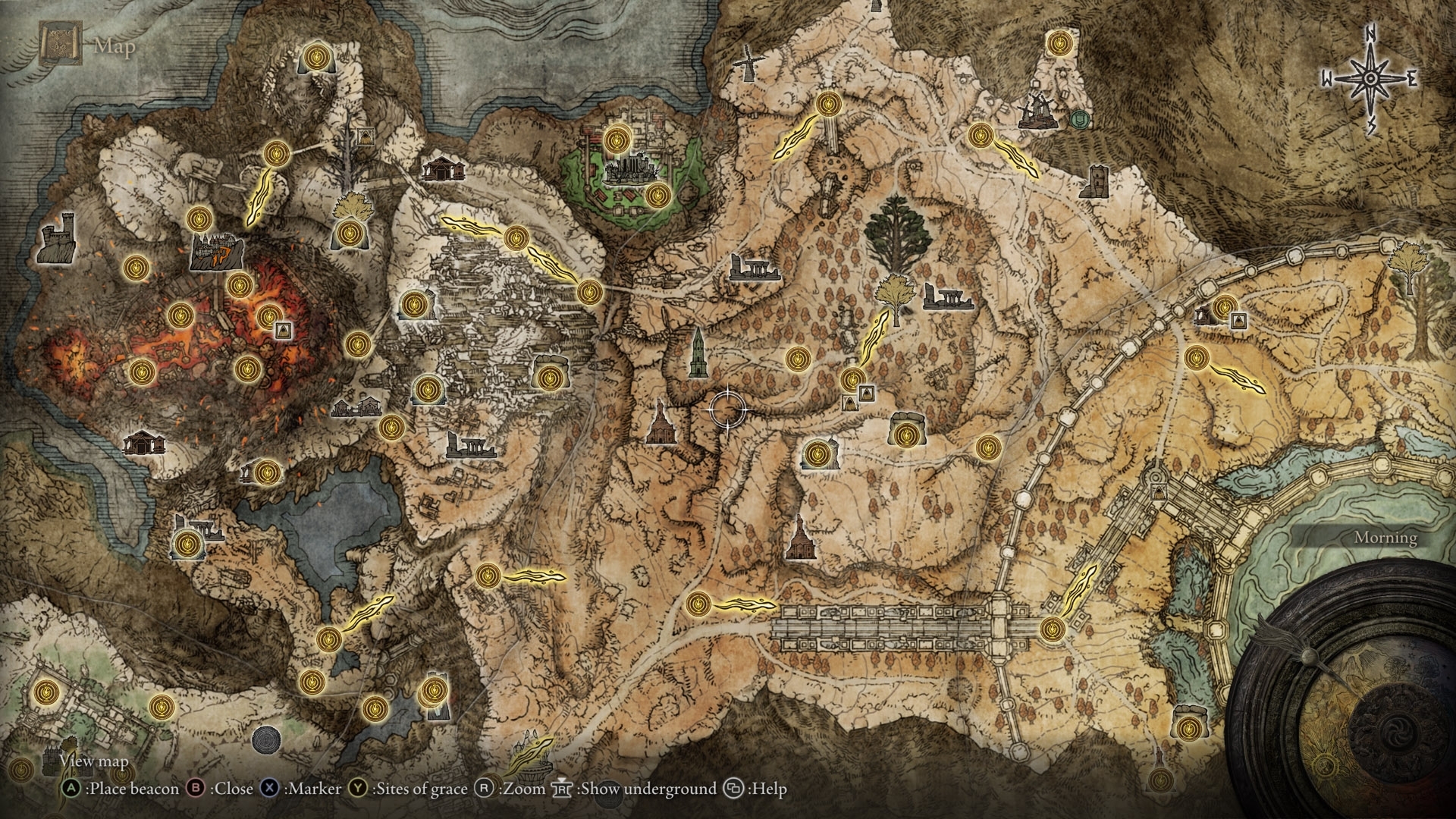 Elden Ring Map Printable Printable Map