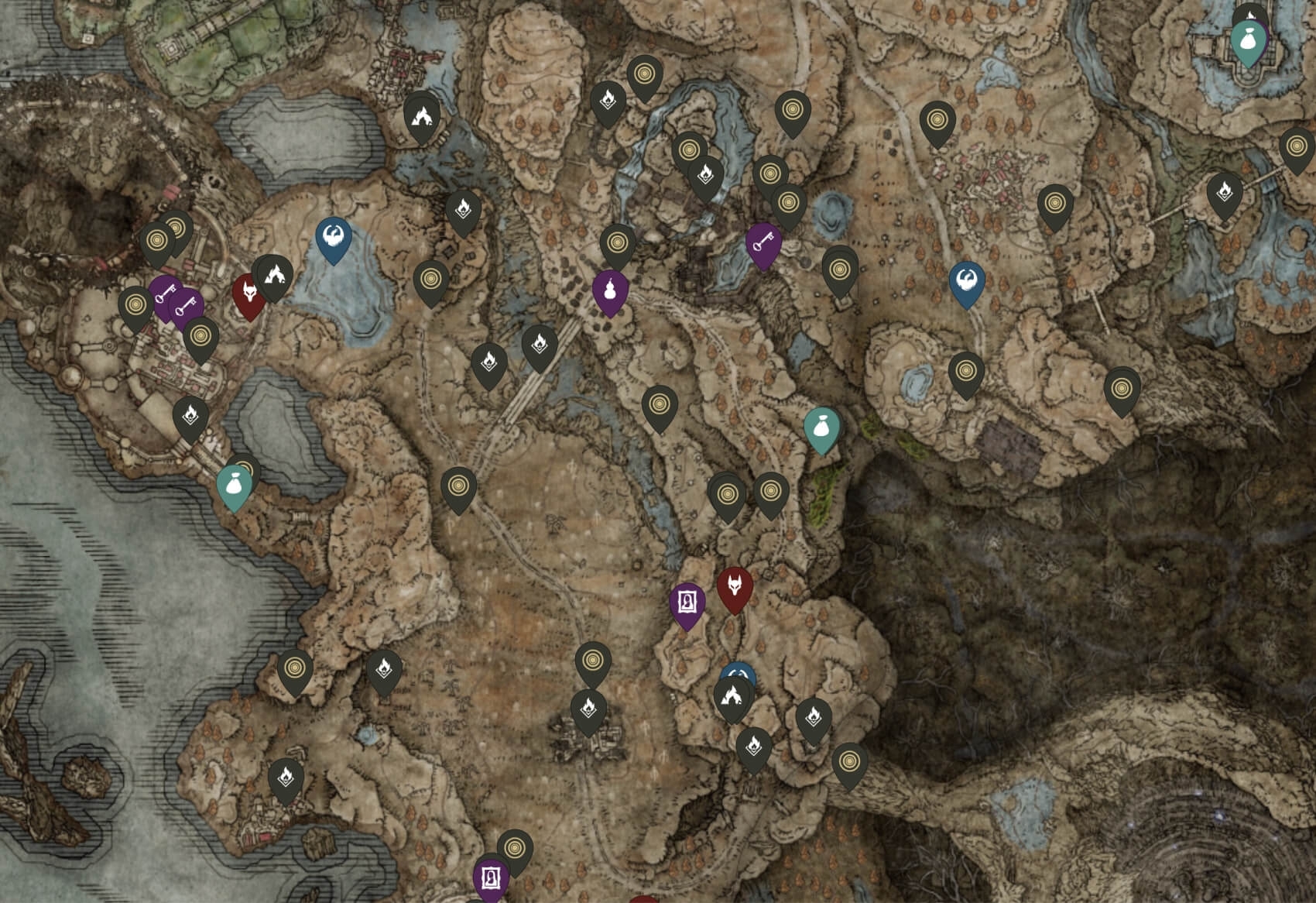 Elden Ring Map Printable Unlock The Secrets Of The Game World Map 