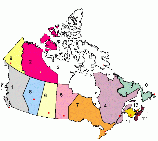 Exploring The Blank Canada Map Premium Printable