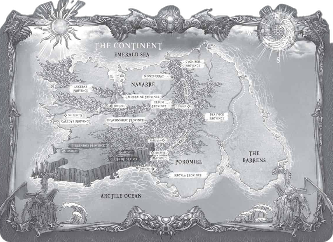 Fourth Wing Map Printable