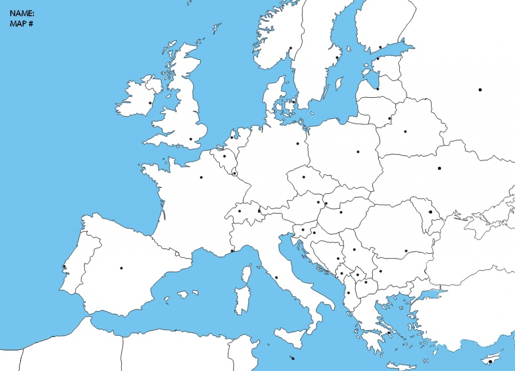 Free Blank Printable Europe Map Simple Outline Printables For Everyone