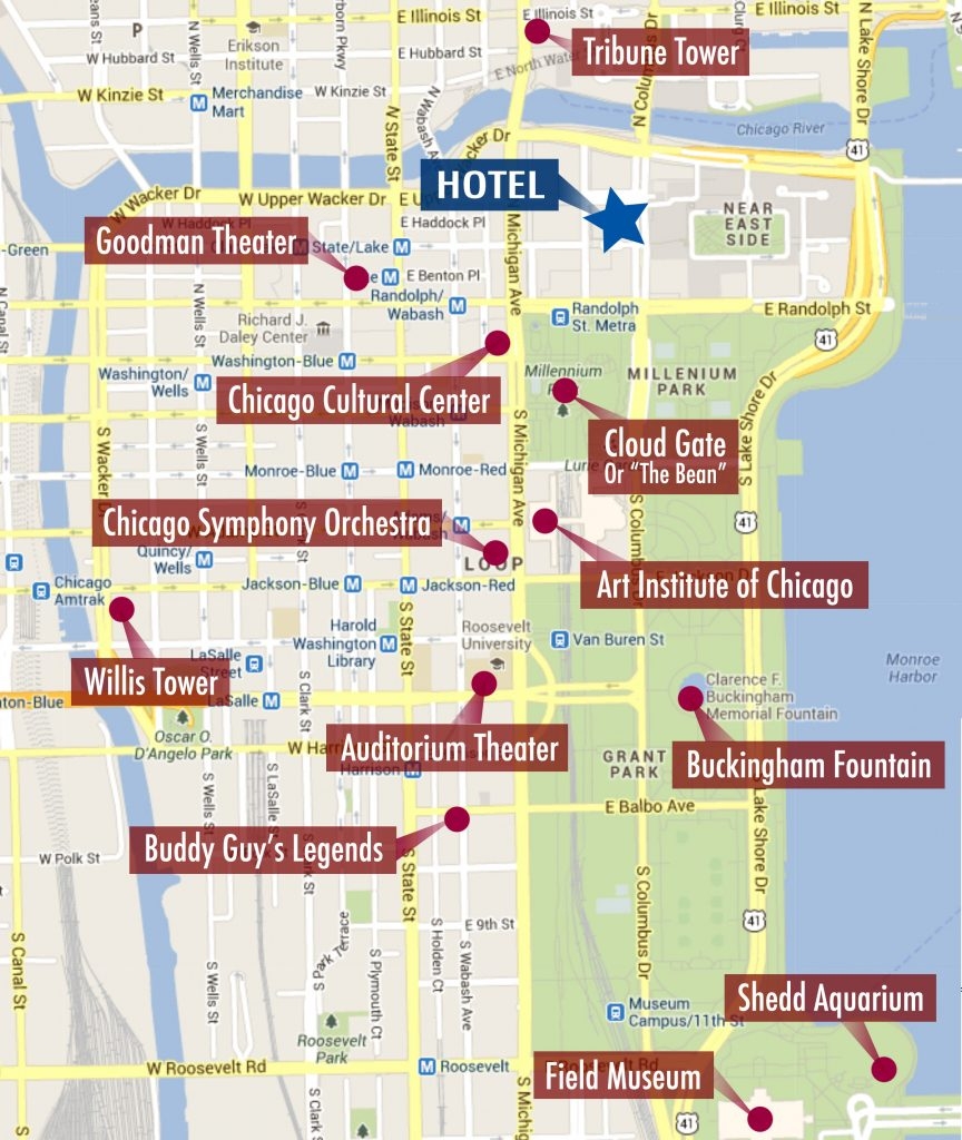 Free Chicago City Map Printable Updated 2024 Printables For Everyone